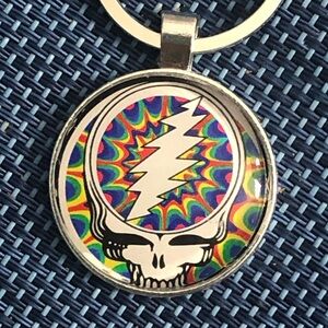 GRATEFUL DEAD Colorful SYF Face Keychains Custom Made - BUYITWHENFOUND
